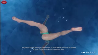 Mrs Denvers 17 Wanda and Lois Spend Quality Time Together in Swimingpool