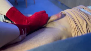 My Favorite Red Fuzzy Socks Experience