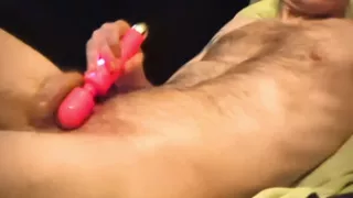 Jerking off with Loud and messy cumshot
