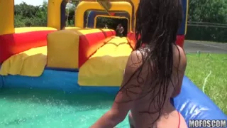 Mofos - Slipping and Sliding All Over Dick