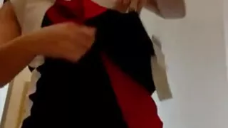 Masturbating While Trying on Clothes at the Mall