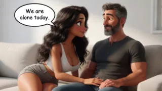 Lari's Secret Story How I Became Intimate With My Aunt's Older Boyfriend (AI generated)
