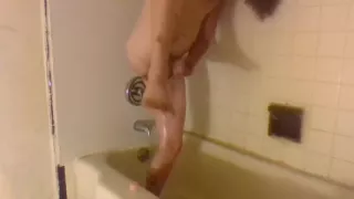 Peeing in the Bathtub and Oiled up