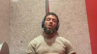 Jerking off in the Airport