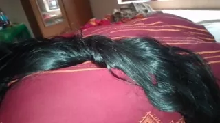 Teenage girl puts her boyfriend's penis in her mouth and pleasures him