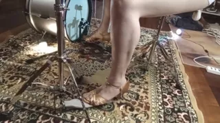 Practice Pedal Pumping Drums Set