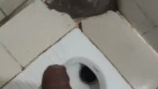 Indian boy masturbating in bathroom
