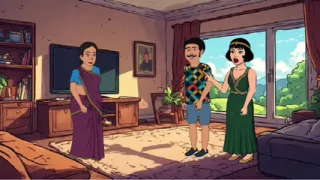 Indian bhabhi and wife threesome sex