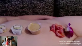 Live Streaming Show Sushi Girl and Blowjob