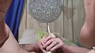 When the Dildos Won't Do She Finds Something Big N Powerful to Fuck