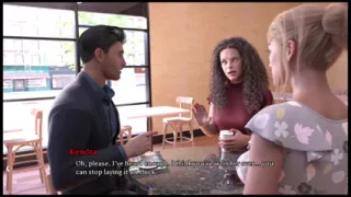 A Perfect Marriage #22 - Jake,Kendra and Anna went for lunch...Anne played with herself