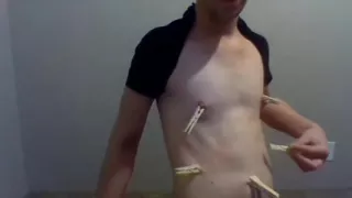 Clothespin Play Fetish Fanclub Video of the Month bounce That Ass on My Chickcock
