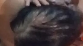 Glory hole of my beautyful wife she squirt