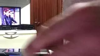 Handsome Mature Chubby with Big Fat Cock Fucking My Sex Machine Until I Cum Inside