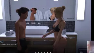 Hot MILF Step-mom Thanks Me for Saving Her in Park!!
