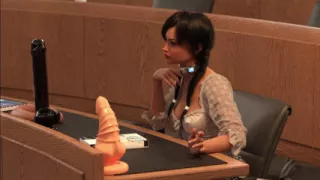 Advanced Blowjob Lesson With Big Black Dildo and Nose Cum Leaking Blowjob at Gloryhole