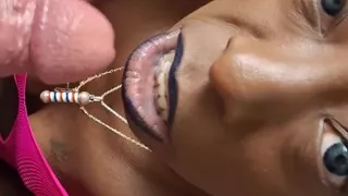 Blue Nastie in Pink