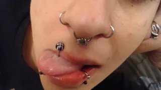 6 Piercings Time to Play Closeup