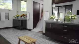 Trans Angels - Cassey Kisses Tops a Hot Blonde Bride to Be