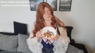 You Eat Gummy Bears with Your Cum
