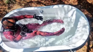Purple Drone Bath Play Session