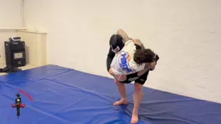 Kourtneyinked Wrestles Pathetic Guy