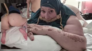 Hijabi Cripple Bum BDSM From Both Angles