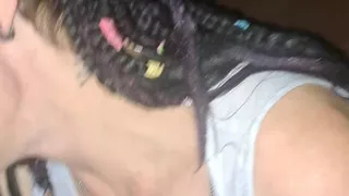 Hot wife sucking my dick