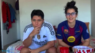 Watching the Football Game and She Loses Bet