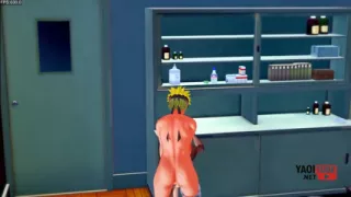 Naruto Yaoi - Naruto Fucks Sasuke in Science Class