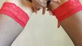 Toystest Model Strip Scene2, Lingerie Fetish