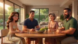 Steamy Weekend Surprise with Alluring Mature Stepaunt and Fiance Loving Approval - Ai Generated