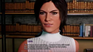 Croft adventure #1 - Lara can't stop thinking about the lesbian