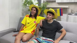 My Latina Best Friend Is Waiting for Me Without Panties and Bets Her Wet Pussy if She Wins Her Tea Special of the 2026 World Cup