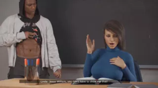 Teacher Love My Huge Big Black Cock