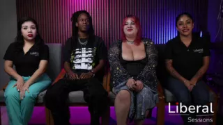 Bbw - Bbc Gets Fucked By Huge Penis Her Tits Bounce