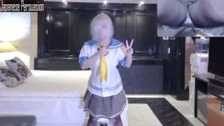 G-cup Waistline Perfection in Cosplay, Solo Charm Captured Through a Playful Private Moment Angle1
