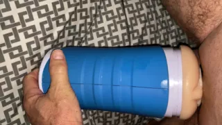Orgasm with my autoblow