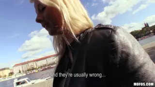 Public Pickups - Cute Amateur Blonde Tonya Loves Cock
