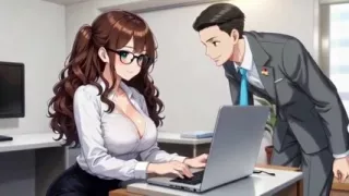 A day in the office ai generaited