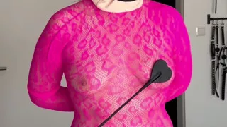 Pantyhose Layering and Crop Spanking