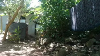 My bath time outdoor