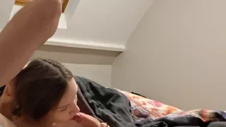 19 Year Old French Girl Sucks a Nice