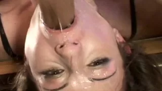 Face Fucked French Babe Pounded in Her Tight Mouth
