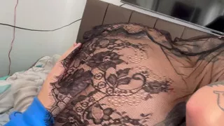 My naughty sister-in-law moaned a lot sucking my cock and let me cum inside her pussy