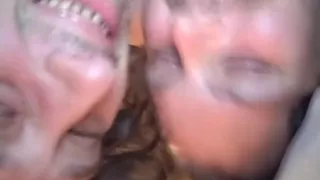 My Pussy Is Getting Fucked by My Girlfriend's Dick!!