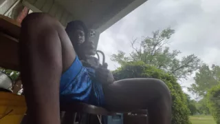 I Got Up Early In The Morning Just So I Can Have A Gooning Session On The Front Porch With Me Nutting