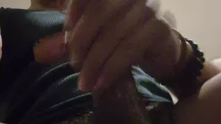 Homemade BBC balls swinging in your face needing to be sucked