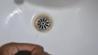 Peeing while jerking in bathroom