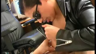 A Deep Throat for Our Big-breasted Stranger.